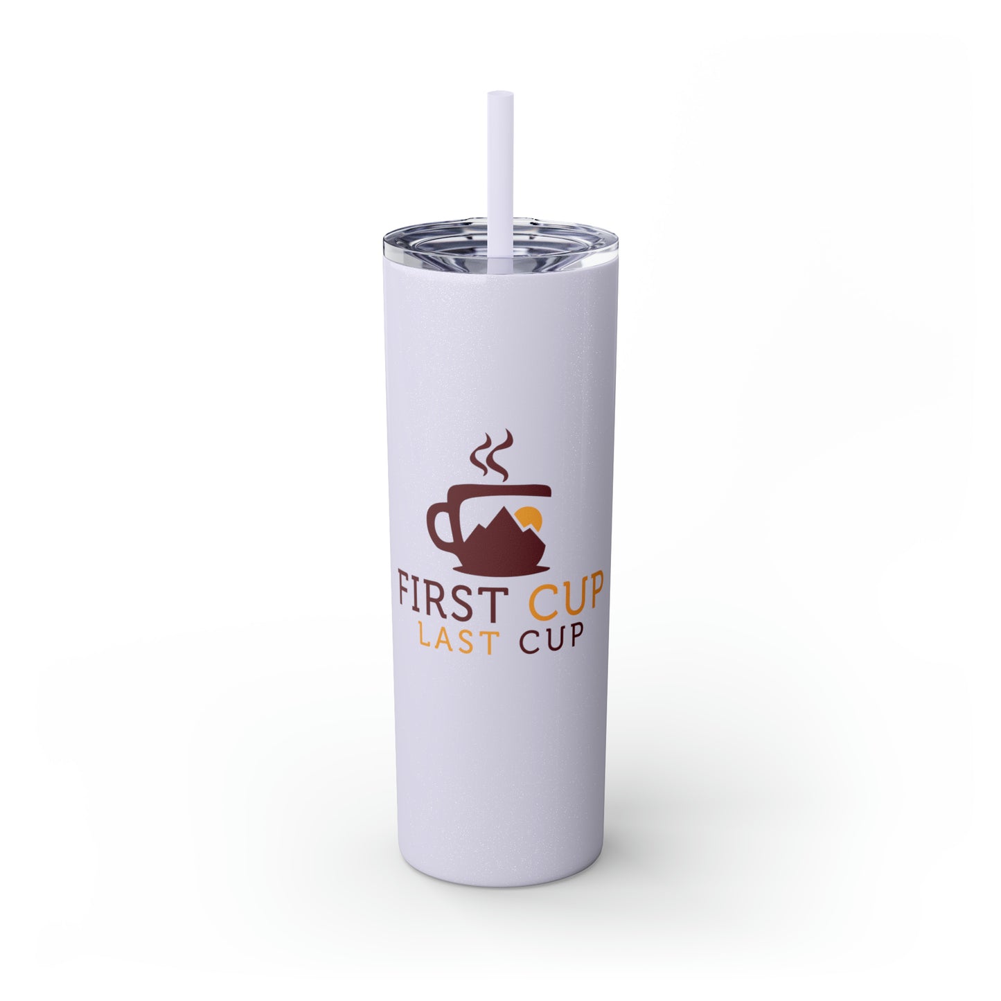 Skinny Tumbler with Straw, 20oz